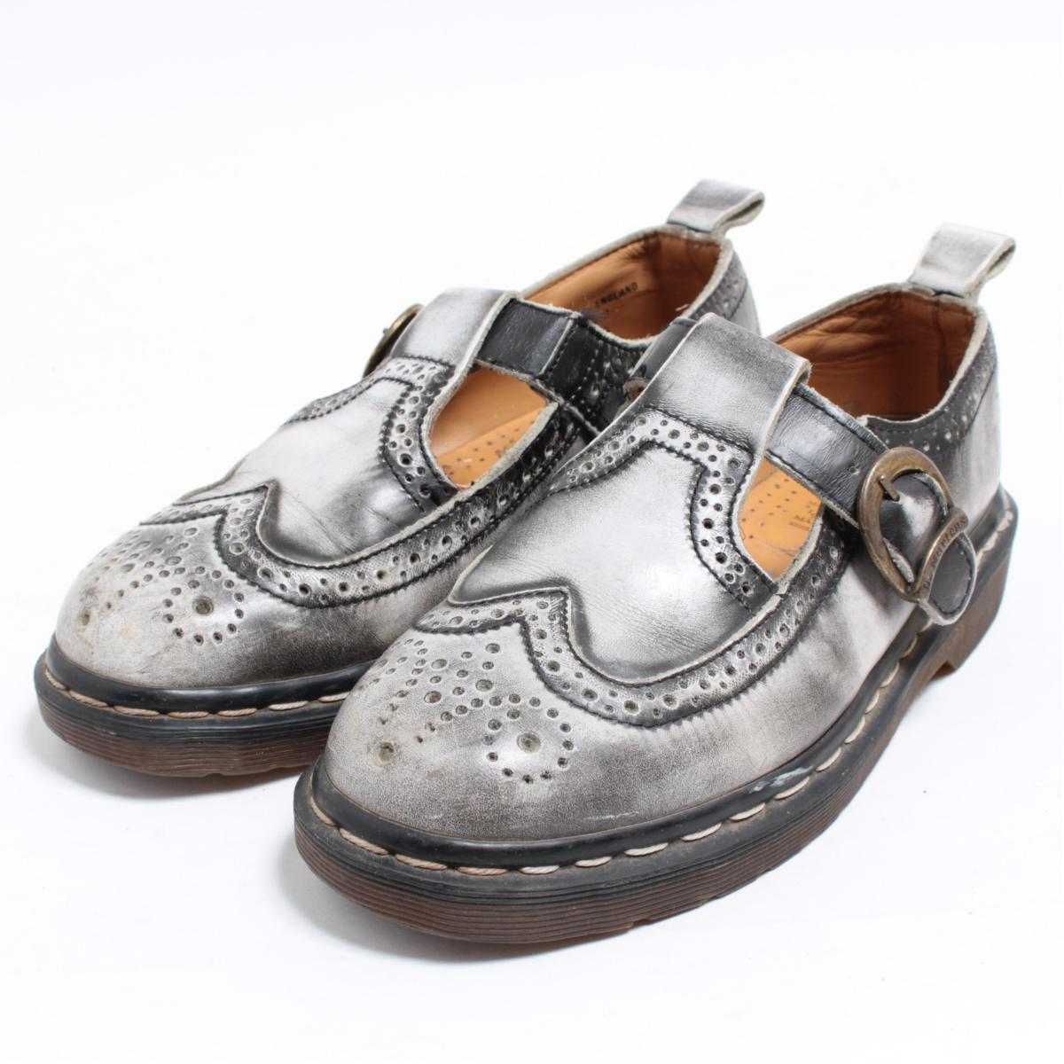 ドクターマーチン Dr.Martens ストラップシューズ 英国製 UK5 レディース23.5cm /bol8625 【中古】 【170917】
