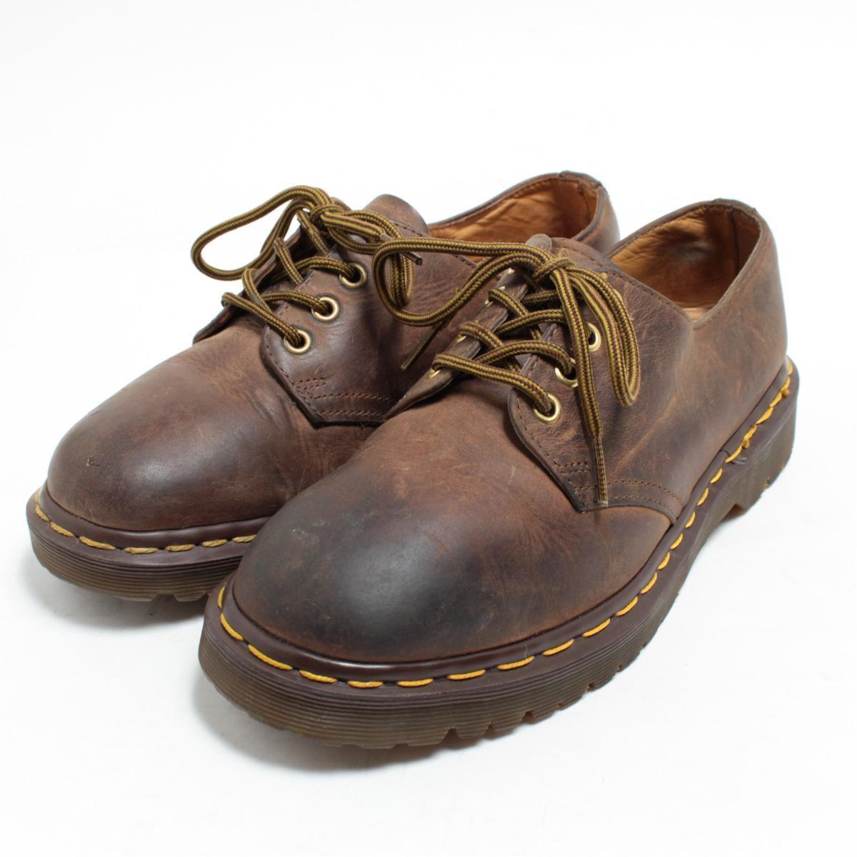 ドクターマーチン Dr.Martens 4ホールシューズ 英国製 UK7 メンズ25.5cm /boj7985 【中古】 【171117】