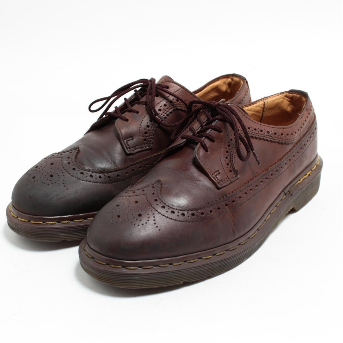 ドクターマーチン Dr.Martens ウイングチップシューズ 英国製 UK10 メンズ28.5cm /boj7870 【中古】 【171116】