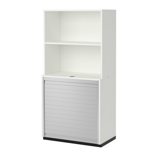 【★IKEA/イケア★】GALANT 収納コンビネーション ロールフロントキャビネット付き ホワイト/298.980.16