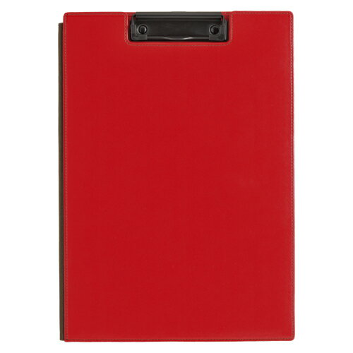 ★まとめ買い★キングジム レザフェス クリップボード 赤 1932LFアカ ×10個【返品・交換・キャンセル不可】【イージャパンモール】