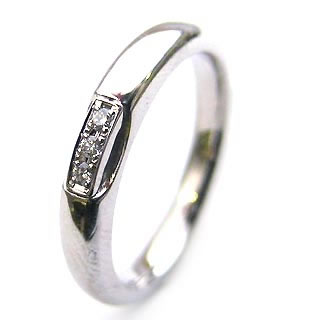 (Brand Jewelry fresco) Pt ペアリング(特注サイズ)【楽ギフ_包装】