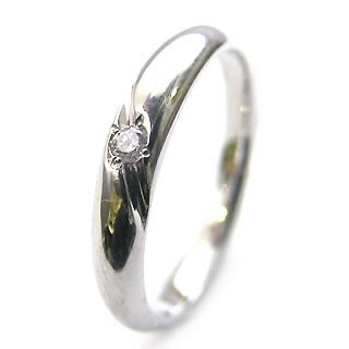 (Brand Jewelry fresco) Pt ペアリング(特注サイズ)【楽ギフ_包装】