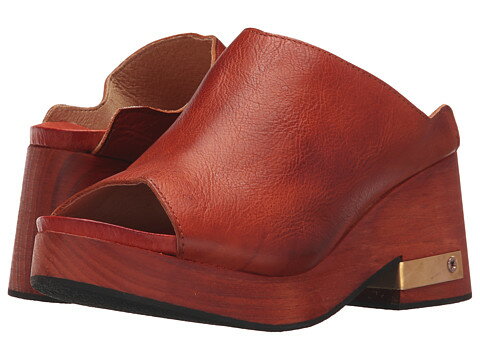 橙 フリー オレンジ free people orange moon clog レディース靴 ミュール 靴