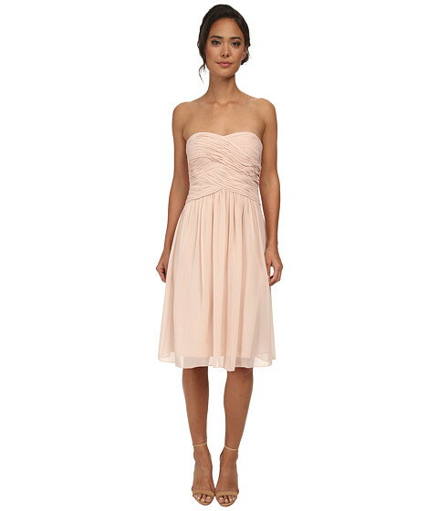 大幅値下げ Donna Morgan Anne Short Strapless Chiffon Dress
