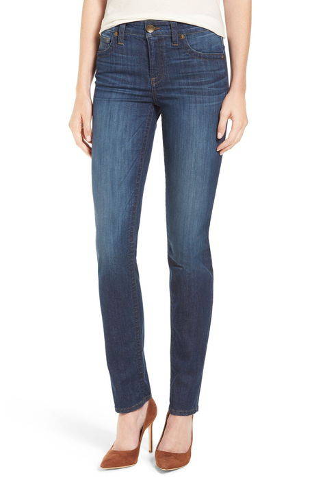 ストレッチ ストレート レッグ パンツ '' stevie stretch straight leg jeans ボトムス レディースファッション