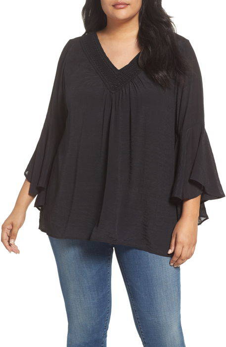 bell sleeve peasant blouse ベル スリーブ ブラウス トップス シャツ レディースファッション