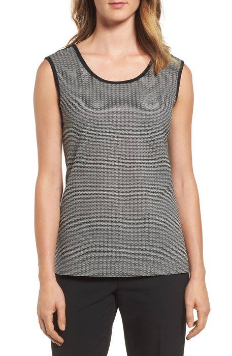 reversible scoop neck knit tank リバーシブル スクープ ネック ニット タンクトップ レディースファッション トップス