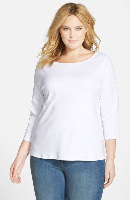 organic cotton ballet neck top オーガニック コットン バレエ ネック トップ tシャツ レディースファッション カットソー トップス