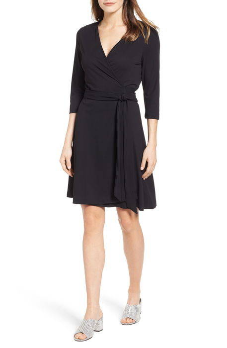 ジャージ ラップ ドレス ワンピース wrap jersey dress レディースファッション