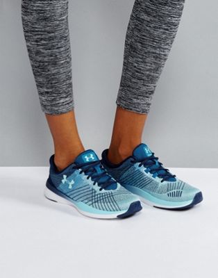紺 アンダーアーマー トレーニング ネイビー under armour training push threadborne trainers in navy レディースファッション