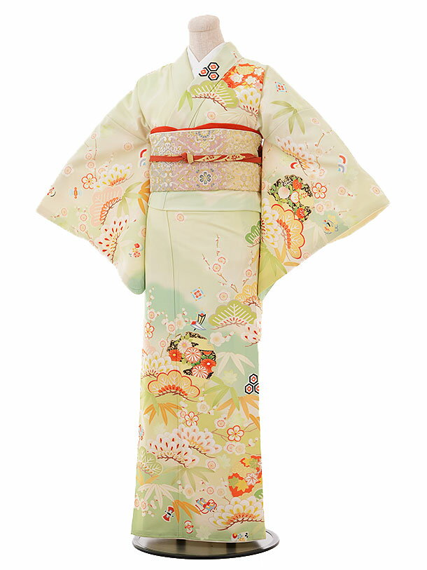 【訪問着 レンタル】訪問着 レンタル 入学式|訪問着 ブランド|レンタル訪問着 t658 JAPANSTYLE パステルグリーン|☆新品足袋プレゼント☆|付下げ レンタル|訪問着16点フルセット|着物レンタル|結婚式|卒業式|入学式|お宮参り|七五三 お母さん|往復送料無料|(10P03Dec16)