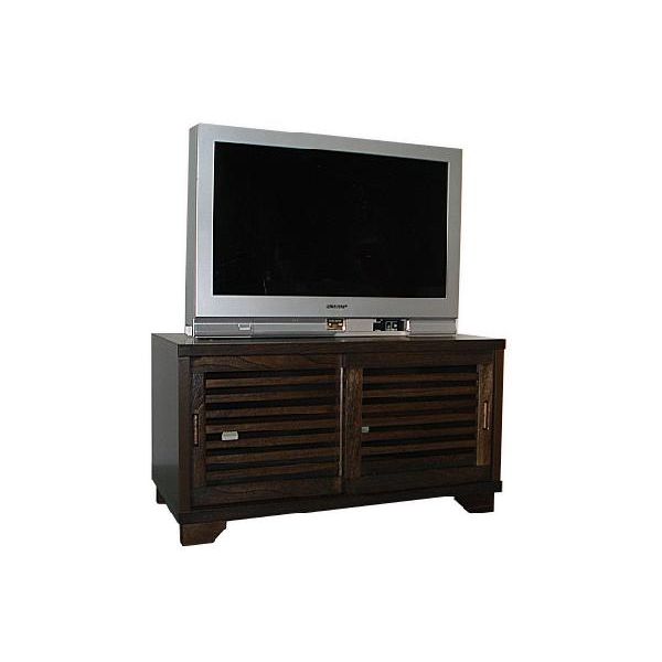 テレビボード TVボード テレビ台 和風 和室 幅90cm ブラウン 木製 送料無料
