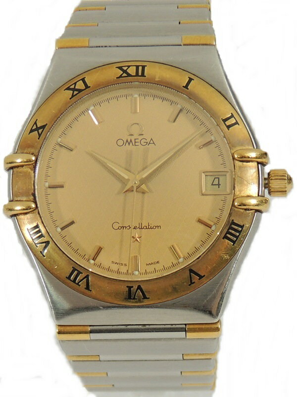 OMEGA オメガ 1312 コンステレーション 金文字盤 メンズ 腕時計 クォーツ 【中古】かんてい局 【楽ギフ_包装選択】