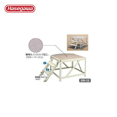 【直送品】ハセガワ 長谷川工業 朝礼台 DR-09 11041