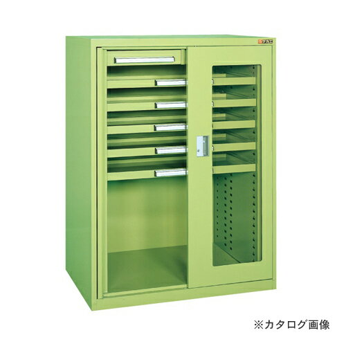 【直送品】サカエ SAKAE ミニ工具室・横ケント式 K-K1021A