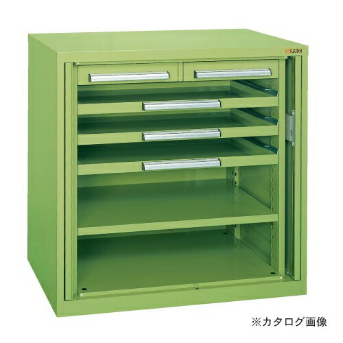 【直送品】サカエ SAKAE ミニ工具室・横ケント式 K-K106