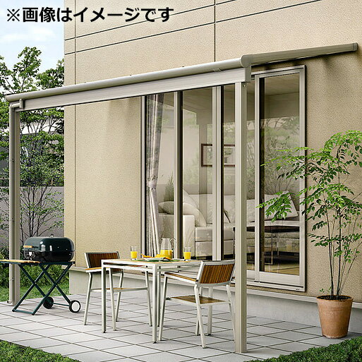 リクシル パワーアルファ テラスタイプ100cm(3000タイプ) 関東間 間口1.0間×出幅4尺 標準仕様 F型 熱線吸収アクアポリカ