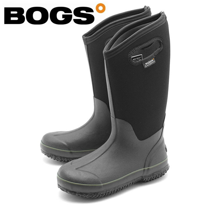 ボグス BOGS レインブーツ レディース クラシック ハイ ブラック(bogs CLASSIC HIGH 71570) レディース(女性用)防水 防滑 保温 スノーブーツ 送料無料