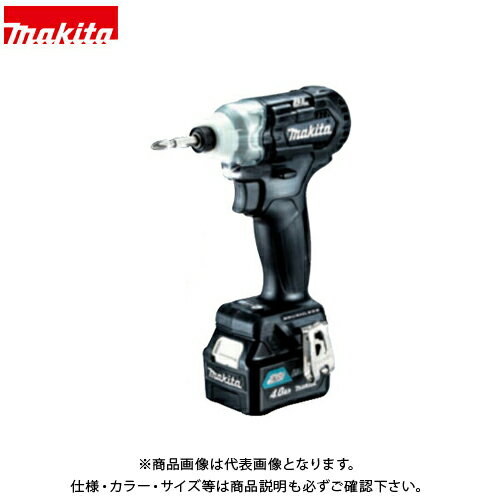 マキタ Makita 充電式インパクトドライバ 黒 Li-ion 4.0Ah TD111DSMXB