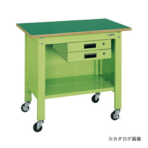 【直送品】サカエ SAKAE 一人用作業台・軽量移動式 CPB-096B
