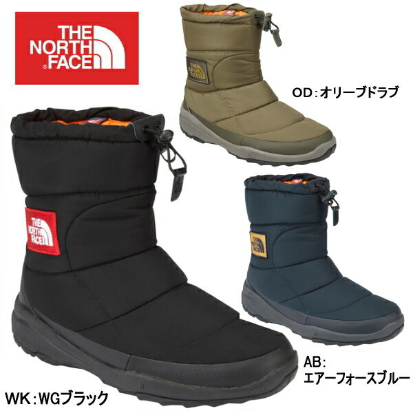 ザ・ノースフェイス ヌプシ ブーティー ウォータープルーフ V SE ミリタリー THE NORTH FACE Nuptse Bootie WP V MIL NF51681 メンズ 防寒 スノーブーツ 【PKPK-24vdvvt】●