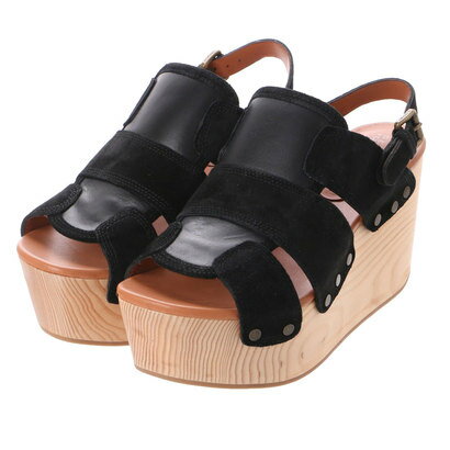 【アウトレット】デレクラム テン クロスビー DEREK LAM 10 CROSBY BLACK HAIRCALF,VACCHETTA (BLACK)