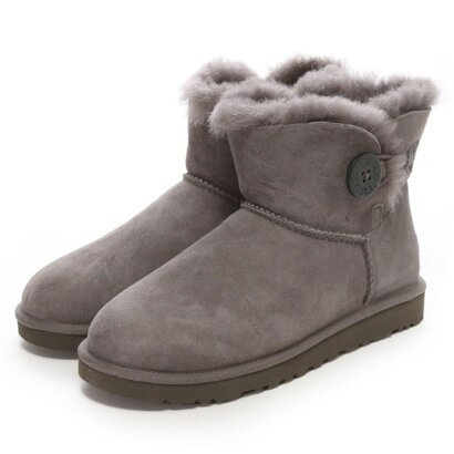 アグ UGG Mini Bailey Button(グレー)