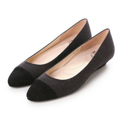 アンリーフ UnReef トゥキャップウェッジパンプス (Bキジコンビ)