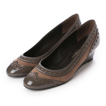 【アウトレット】シューギャラリーオオタ SHOE GALLERY OTA ウェッジソールパンプス (SP)