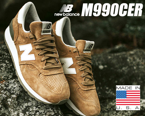 最大3,000円OFFクーポン発行中!!【送料無料 ニューバランス スニーカー M990】NEW BALANCE M990CER MADE IN U.S.A