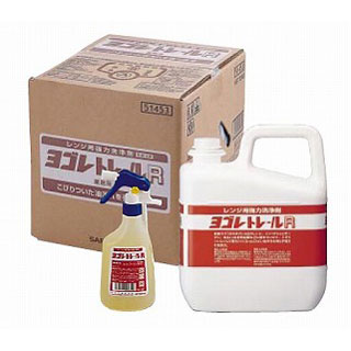 レンジ用強力洗浄剤 ヨゴレトレールR 20kg Sコック付 【 業務用 【 洗浄剤 】