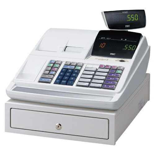 【まとめ買い10個セット品】電子レジスター MA-550-10-R ピュアホワイト 1台 東芝テック 【メーカー直送/代金引換決済不可】【開業プロ】