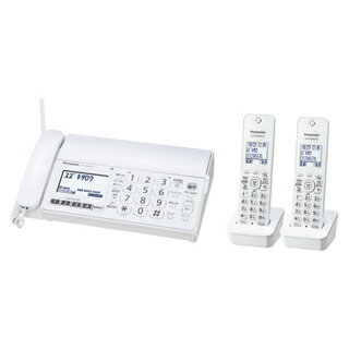 【まとめ買い10個セット品】パナソニック パーソナルファクシミリ KX-PD304DW-W【開業プロ】