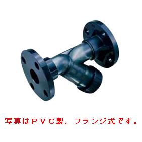 エスロン ストレーナ PVC製 ねじ式 Oリング材質:FKM 50A UP-SSTNV50