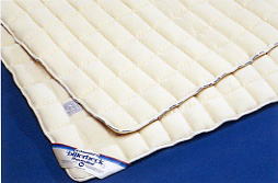 【売れ筋】快適な睡眠にこだわるドイツ気質が作り上げた ビラベック羊毛ベッドパッド クイーンサイズ