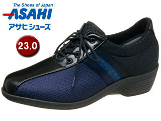 ASAHI/アサヒシューズ KS23163 快歩主義 L103H (ネイビー) 【23.0cm・3E】【博多織】