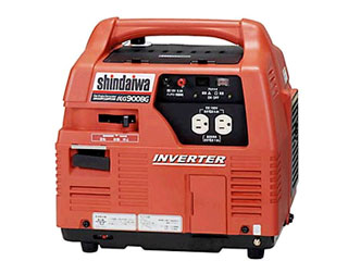 YAMABIKO/やまびこ 【shindaiwa】IEG900BG インバーター発電機(ガスエンジン)(50Hz/60Hz兼用)