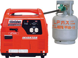 YAMABIKO/やまびこ 【代引不可】【shindaiwa】インバータガスエンジン発電機0.9kVA IEG900PG