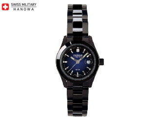 ★メーカー在庫限りの為完売の際はご容赦下さい SWISS MILITARY/スイスミリタリー ML-243(レディス) 【ELEGANT BLACK】 【RPS160221】