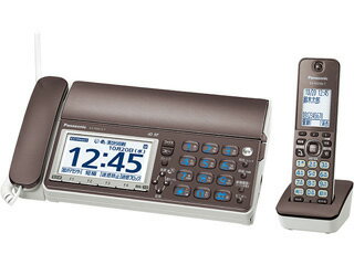 【台数限定!ご購入はお早めに!】 Panasonic/パナソニック デジタルコードレスファクス(子機1台) KX-PD615DL-T ブラウン 【kxpd615dl】