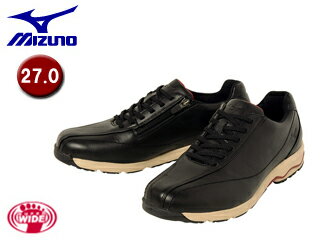 【クリアランススタート!】 mizuno/ミズノ B1GC1718-91 LD40 SW ウォーキングシューズ 【27.0】 (ブラック×レッド)