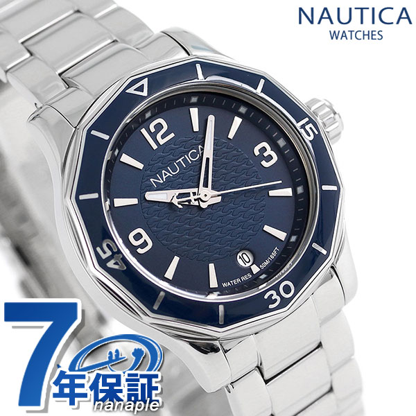 ノーティカ NWS01 クオーツ レディース 腕時計 NAD16532L NAUTICA ネイビー
