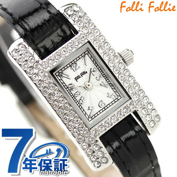 フォリフォリ Folli Follie 腕時計 レディース ジルコニア シルバー WF5T082SPS
