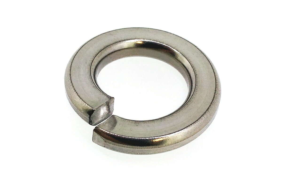 ステンレス/生地 スプリングワッシャー (左ねじ用)M30 【 お得セット : 10個入り 】