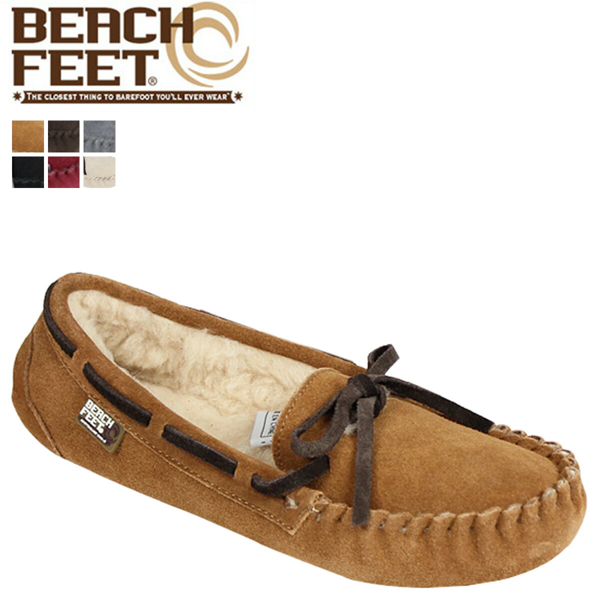 BEACH FEET ビーチフィート モカシン ウィンター モック シューズ WINTER MOCC SUPER DRI 7350 レディース