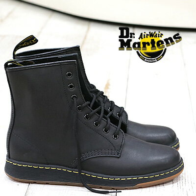 7/28新作入荷 正規品 Dr.Martens NEWTON BLACK 21856001 ドクターマーチン ニュートン 8ホール シューズ ブラック メンズ レディース 靴 【マーチン 3ホール に並ぶ人気シリーズ】