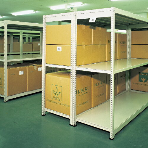 軽量ボルトレススチールラック イチゴラック 5段 単立用 W860×D445×H2100mm 150kg【個人宅配送不可】 【代引不可】【送料無料(一部地域除く)】