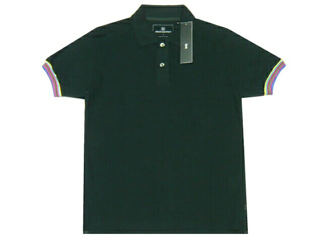 SOPHNET. ソフ uniform experiment UE ★新品 COLOR CHART RIB POLO 半袖ポロシャツ 黒 カラーチャート