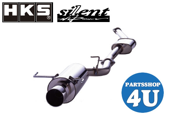 【HKS】【マフラー】【エキゾースト】【サイレントハイパワー】【silent Hi-Power】 【TYPE-H】【レガシィB4】【型式 BE5】年式 98/12-03/05